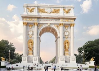 [이슈] 트럼프는 파라오가 되려는가 … 독립250주년 ‘세계 최대 개선문’ 구상 논란