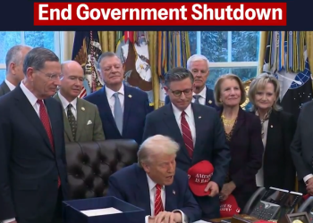 트럽프 2기 두 번째 셧다운 나흘 만에 종료