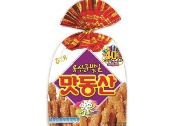 51년 국민과자 ‘맛동산’, 32억봉지 팔았다