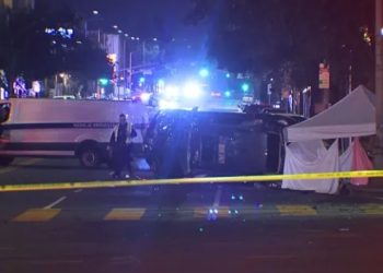 LA 한인타운 차량전복… 운전자 튕겨져 나가 숨져