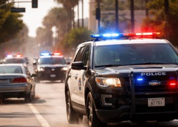 LA 총격범, 차량 추격전 끝 가디나 골목서 투항