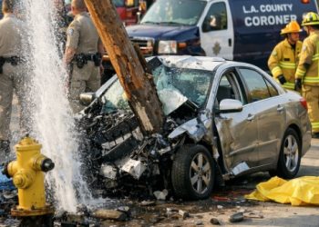 60대 한인 운전자 사망 … 롤랜하이츠서 차량 전신주 충돌…