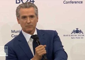 뉴섬, “트럼프 곧 사라질 사람”… 뮌헨서 트럼프에 직격탄