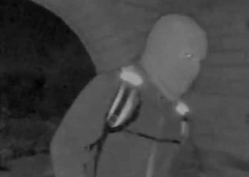 투산 실종 낸시 거스리 사건, 가면 쓴 괴한 영상 포착