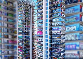 낙서 뒤덮인 LA 다운타운 빌딩, 새 인수자 등장