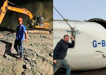 “보잉 737을 땅에 묻어”…’비행기 벙커’ 만들었다