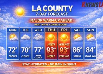 ‘롤러코스터’ LA 날씨 … 목요일부터 93도 폭염 예보