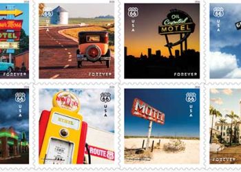 ‘루트 66’ 탄생 100주년 기념우표 발행 … 산타모니카~ 시카고