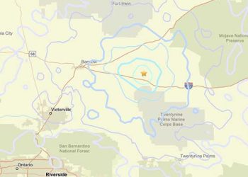 샌버나디노 카운티서 규모 4.2 지진 발생