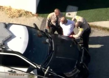 경찰차 들이받고 도주…710번 프리웨이 100마일 추격전