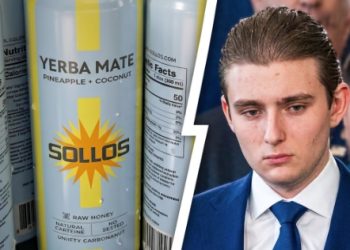 트럼프 막내아들, 남미음료 사업… 출시 전부터 비판 확산