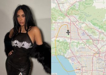 차로 30분 거리, 전용기로…킴 카다시안 ‘9분 비행’ 논란