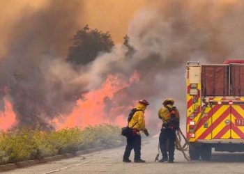 산타애나 강풍 타고 산불 확산 … 리버사이드 1천여 가구 대피령