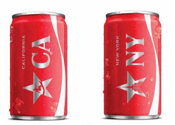 코카콜라, 미국 건국 250주년 ‘주별 상징’ 미니캔 출시