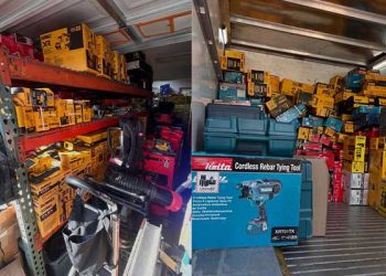 “홈디포 공구 싹쓸이 털어 스왑밋서 되팔았다”