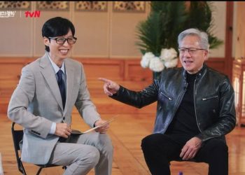 유재석·젠슨 황 만났다…웃음 가득한 ‘유퀴즈’ 촬영