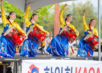 김응화무용단, 알래스카 친선축제서 한국 전통문화 공연 펼쳐