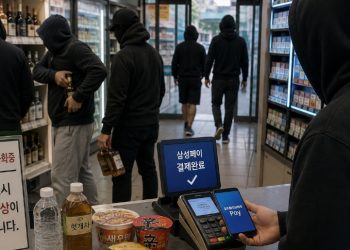 “도둑질도 똑똑해야지”…양주 훔친 뒤 삼성페이 결제한 도둑들
