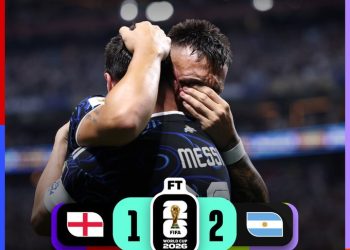 아르헨, 잉글랜드 꺽고 스페인과 결승전 … ‘메시 2도움’ 2-1 역전승
