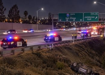 “OC 5번 Fwy. SUV 추락 참사”…가든그로브 10대 3명 숨져