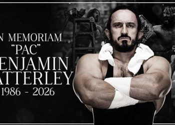 전 WWE 프로레슬링 스타 ‘PAC’ 벤저민 새터리 사망 ..향년 40세